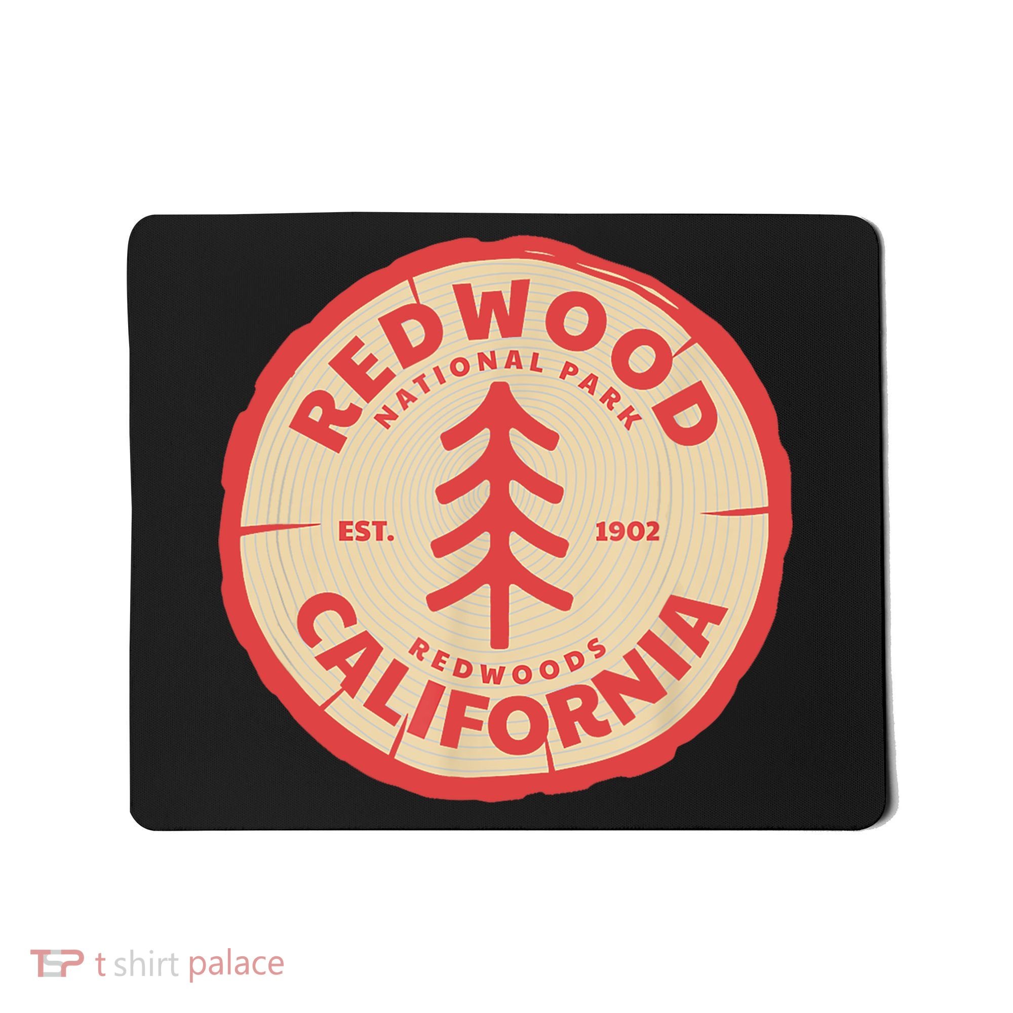 Redwood Trees In The National Forest TShirt Mousepad