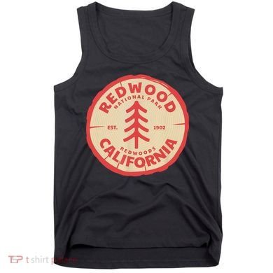 Redwood Trees In The National Forest TShirt Tank Top