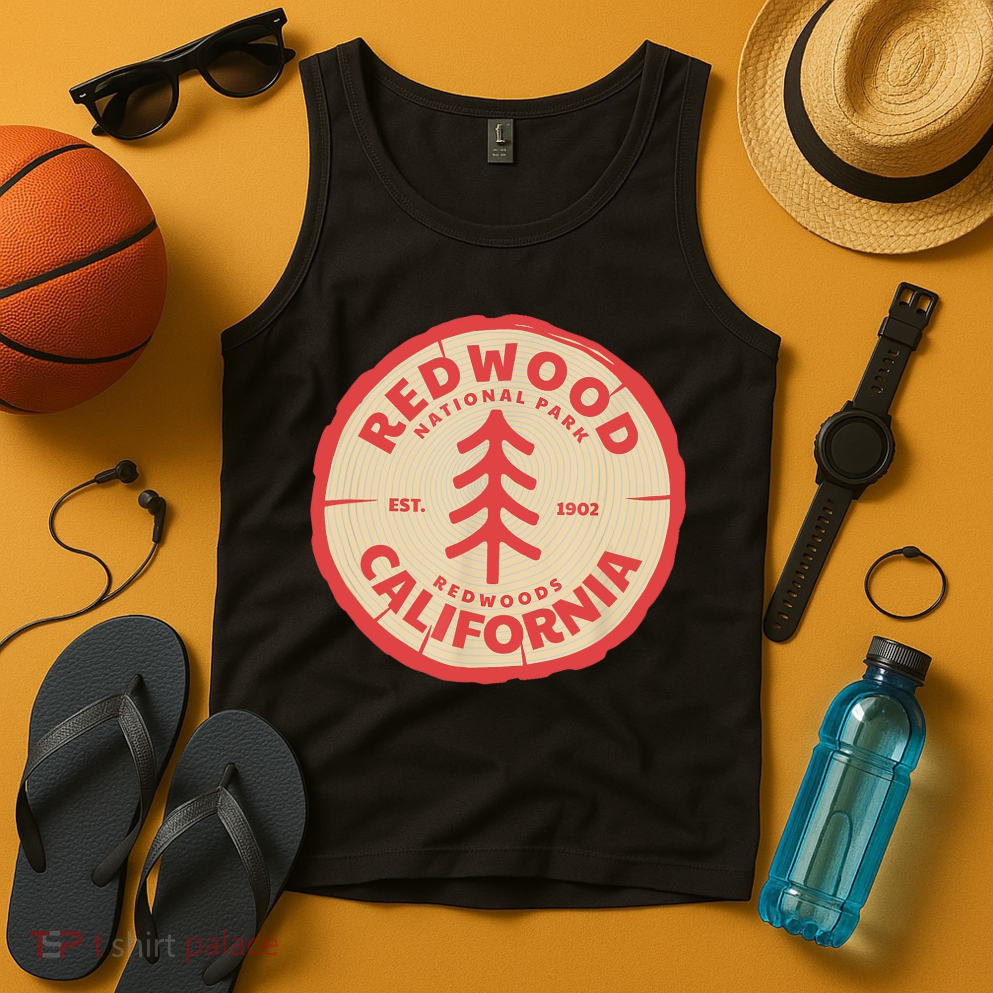 Redwood Trees In The National Forest TShirt Tank Top