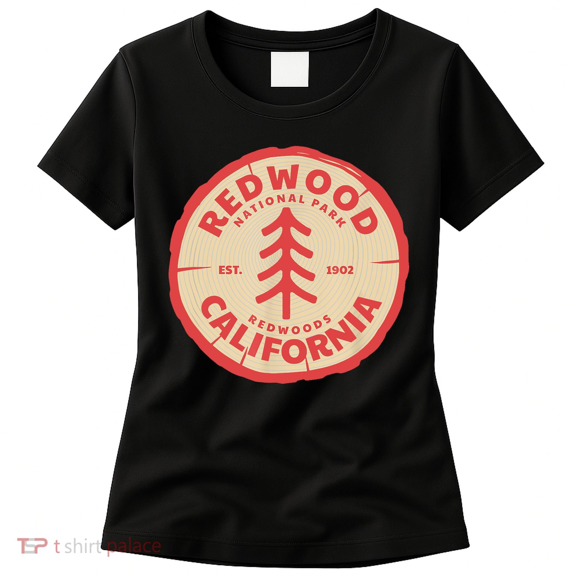 Redwood Trees In The National Forest TShirt Women's T-Shirt