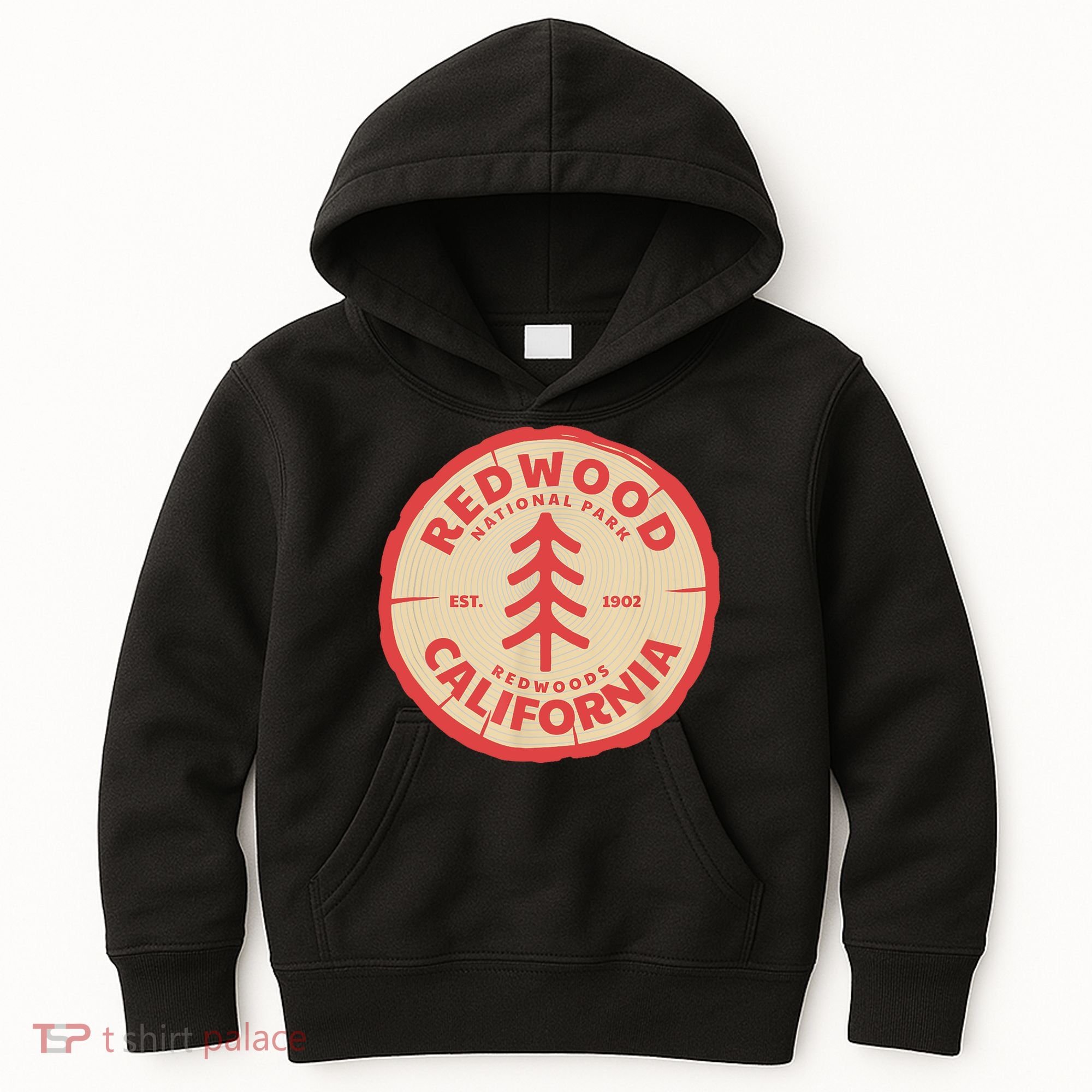 Redwood Trees In The National Forest TShirt Kids Hoodie