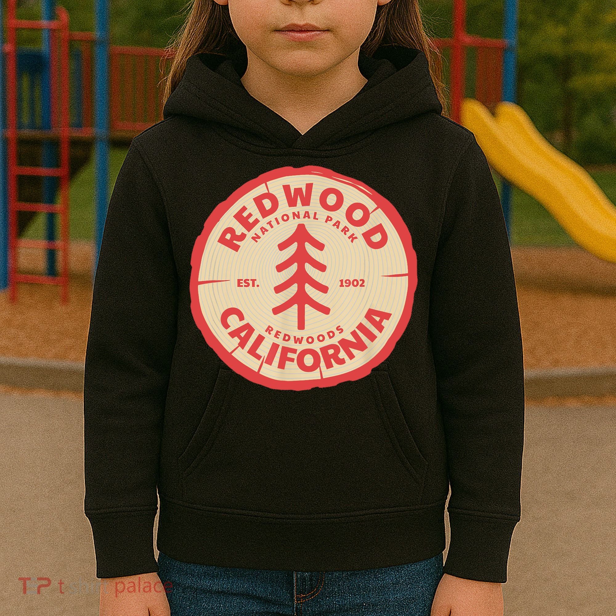 Redwood Trees In The National Forest TShirt Kids Hoodie
