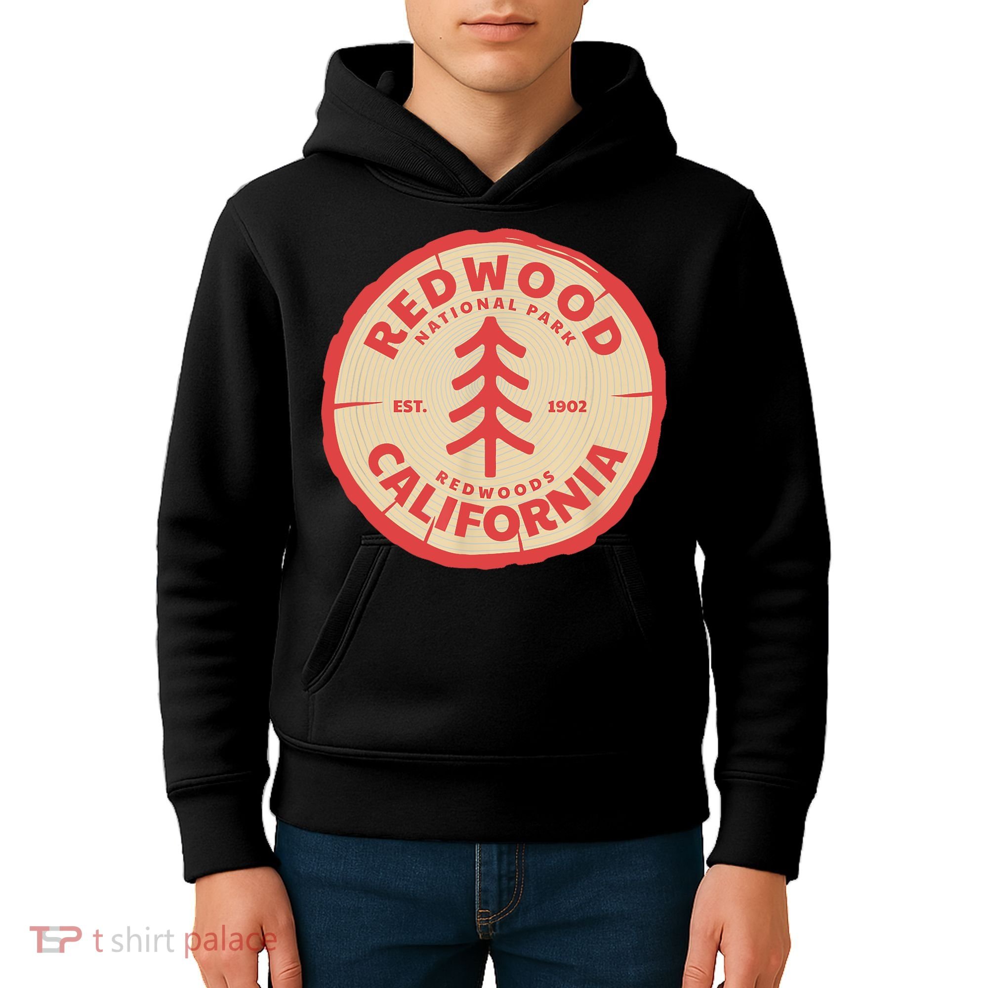 Redwood Trees In The National Forest TShirt Kids Hoodie