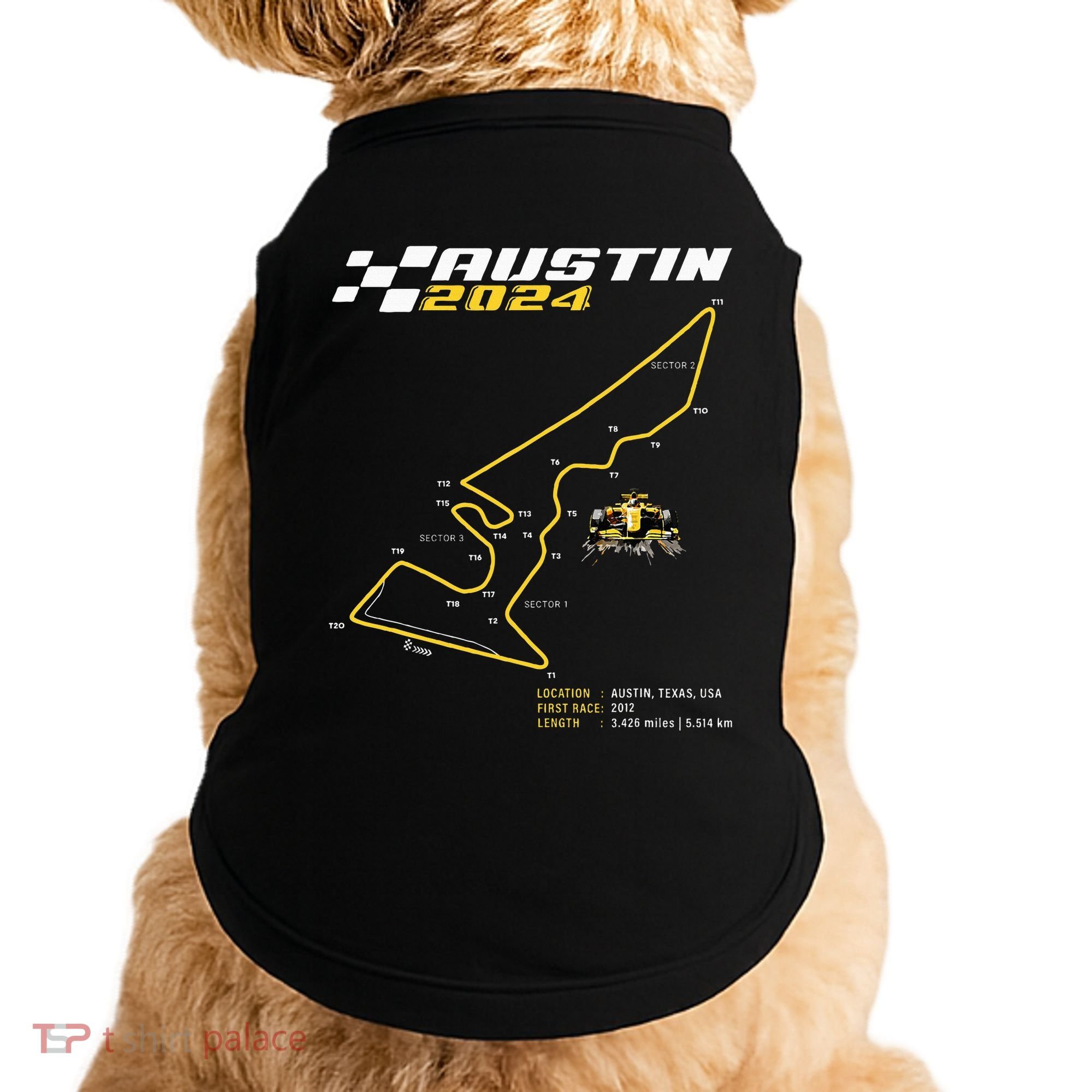 Race Track In Austin Formula Racing Circuits Sport Doggie Tank