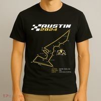 Race Track In Austin Formula Racing Circuits Sport T-Shirt thumb 3