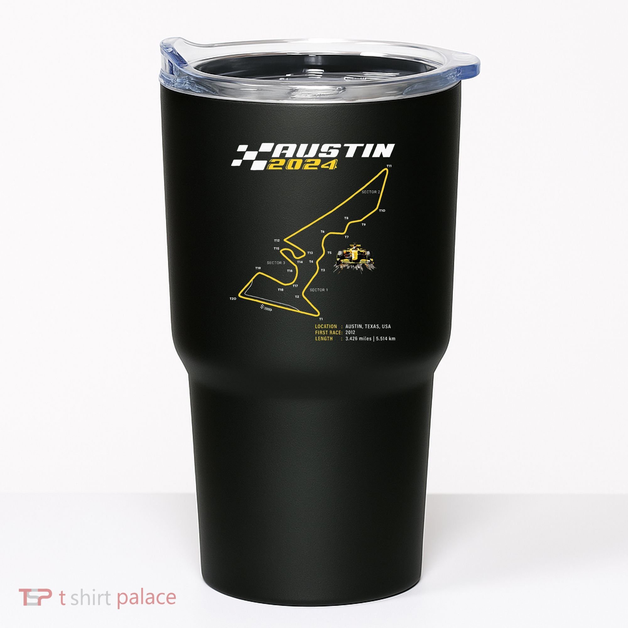 Race Track In Austin Formula Racing Circuits Sport Tumbler