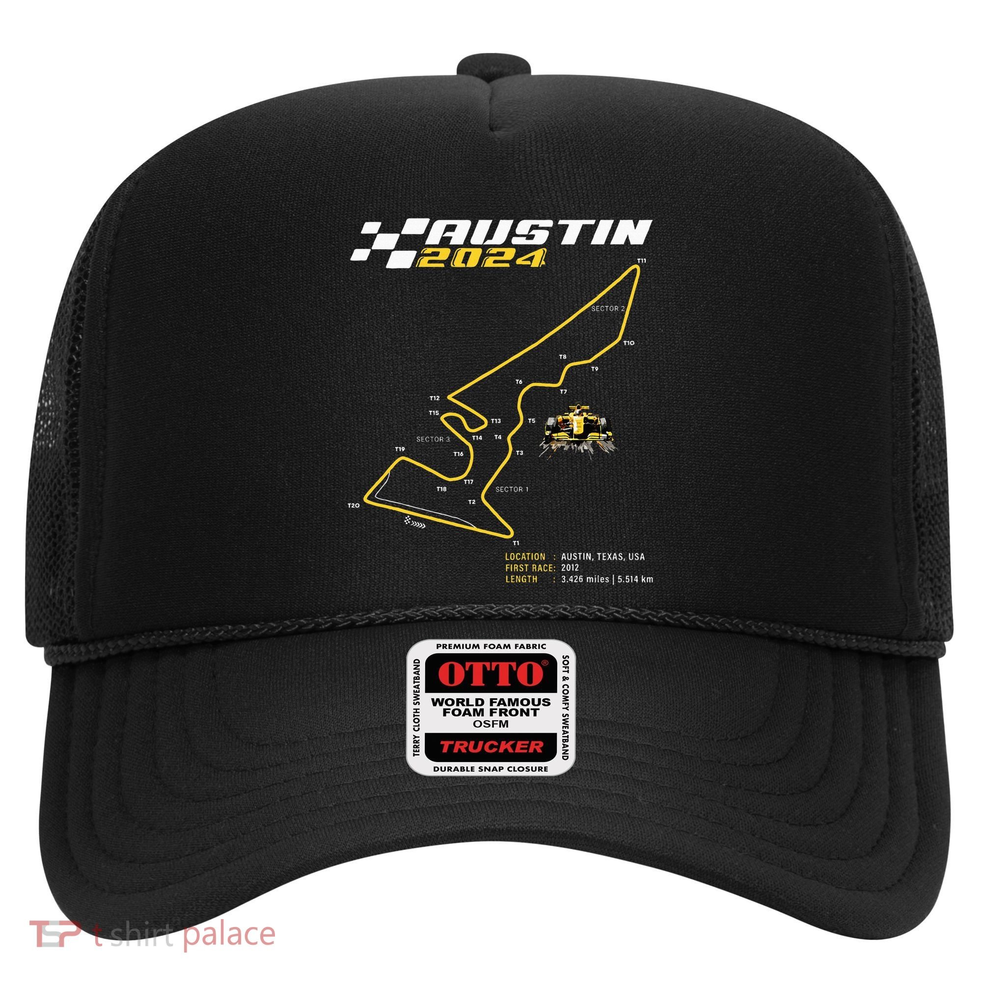 Race Track In Austin Formula Racing Circuits Sport Hat