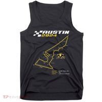 Race Track In Austin Formula Racing Circuits Sport Tank Top thumb 0