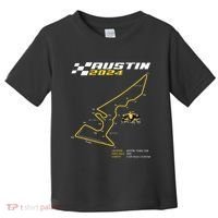 Race Track In Austin Formula Racing Circuits Sport Toddler T-Shirt thumb 0