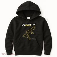 Race Track In Austin Formula Racing Circuits Sport Kids Hoodie thumb 0