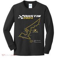 Race Track In Austin Formula Racing Circuits Sport Kids Long Sleeve Shirt thumb 0