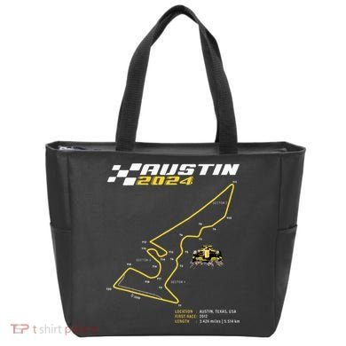 Race Track In Austin Formula Racing Circuits Sport Tote Bag