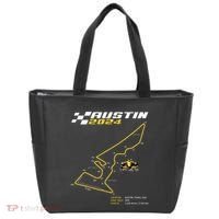 Race Track In Austin Formula Racing Circuits Sport Tote Bag thumb 0