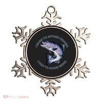 Rainbow Trout I Work To Afford Fishing I Fish To Avoid Work Ornament thumb 0