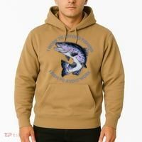 Rainbow Trout I Work To Afford Fishing I Fish To Avoid Work Hoodie thumb 2