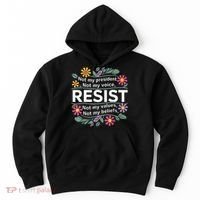RESIST THIS IS NOT NORMAL ANTI TRUMP  Hoodie thumb 0