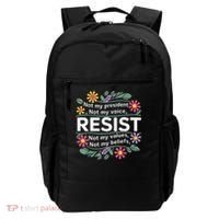 RESIST THIS IS NOT NORMAL ANTI TRUMP  Backpack thumb 0