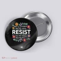 RESIST THIS IS NOT NORMAL ANTI TRUMP  Button thumb 0