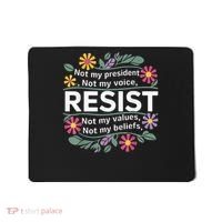 RESIST THIS IS NOT NORMAL ANTI TRUMP  Mousepad thumb 0