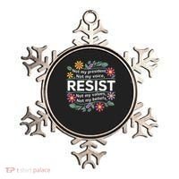 RESIST THIS IS NOT NORMAL ANTI TRUMP  Ornament thumb 0