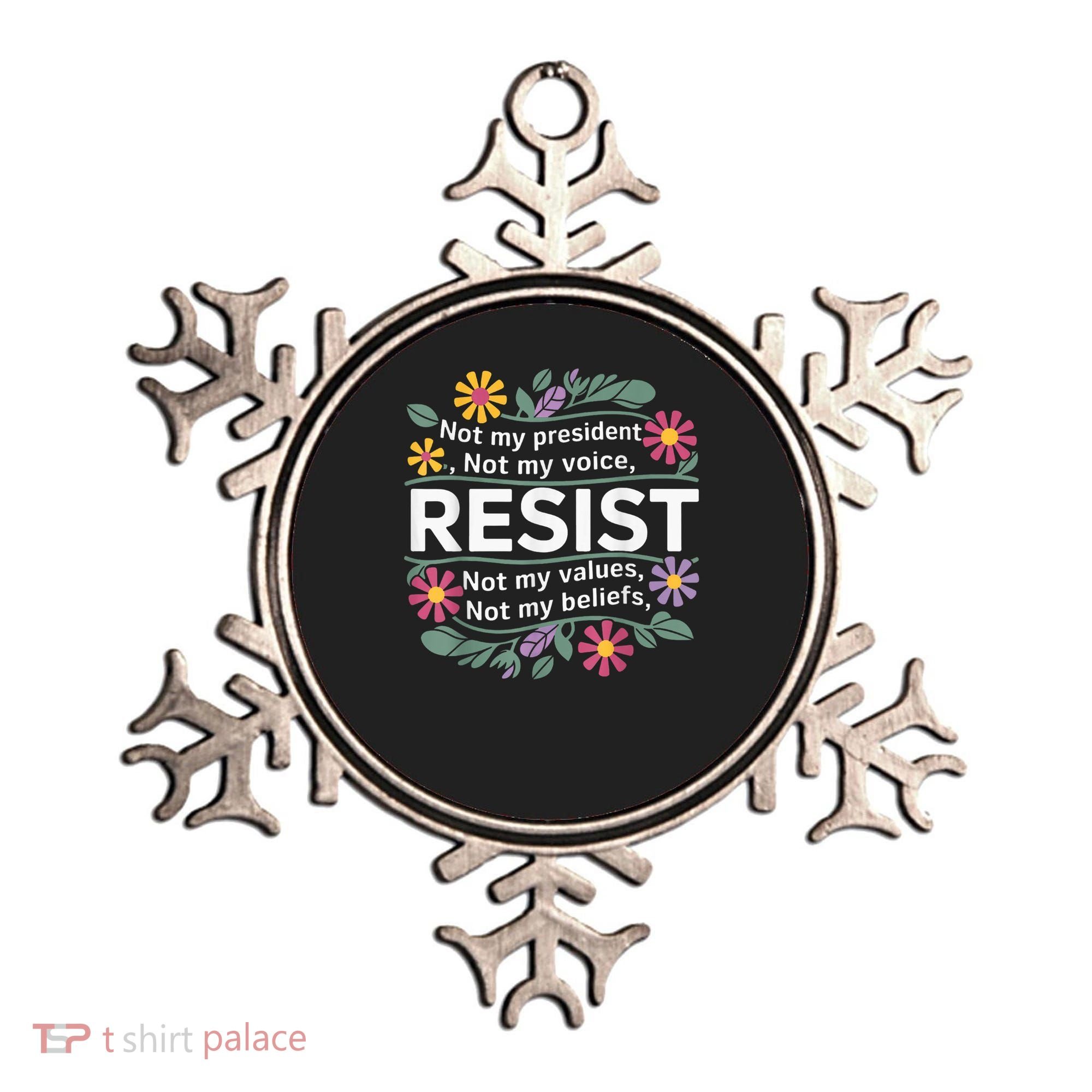 RESIST THIS IS NOT NORMAL ANTI TRUMP  Ornament