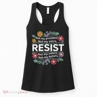 RESIST THIS IS NOT NORMAL ANTI TRUMP  Women's Tank Top thumb 0