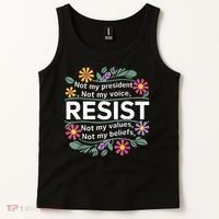 RESIST THIS IS NOT NORMAL ANTI TRUMP  Tank Top thumb 2
