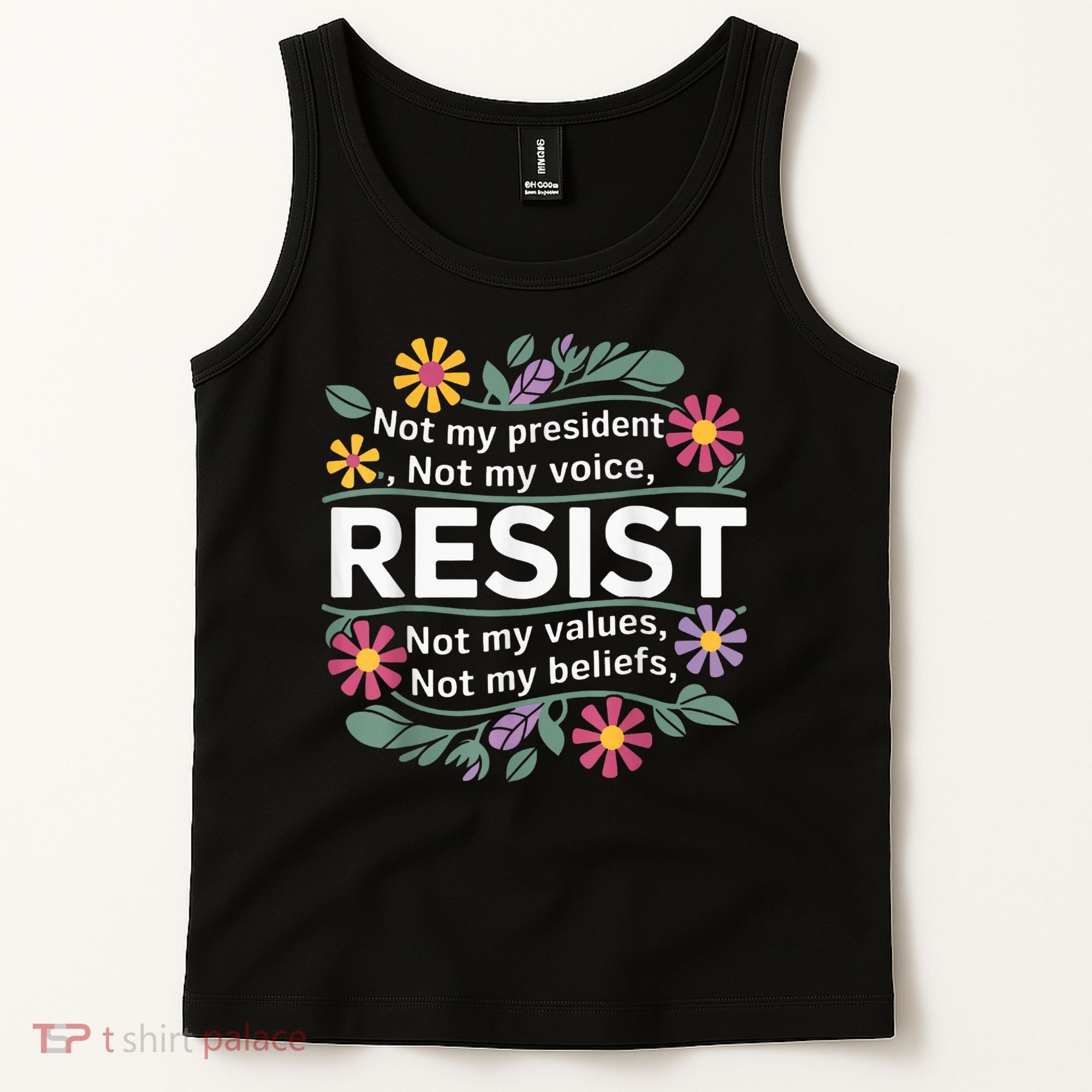 RESIST THIS IS NOT NORMAL ANTI TRUMP  Tank Top