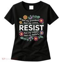 RESIST THIS IS NOT NORMAL ANTI TRUMP  Women's T-Shirt thumb 0