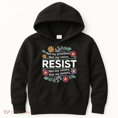RESIST THIS IS NOT NORMAL ANTI TRUMP  Kids Hoodie