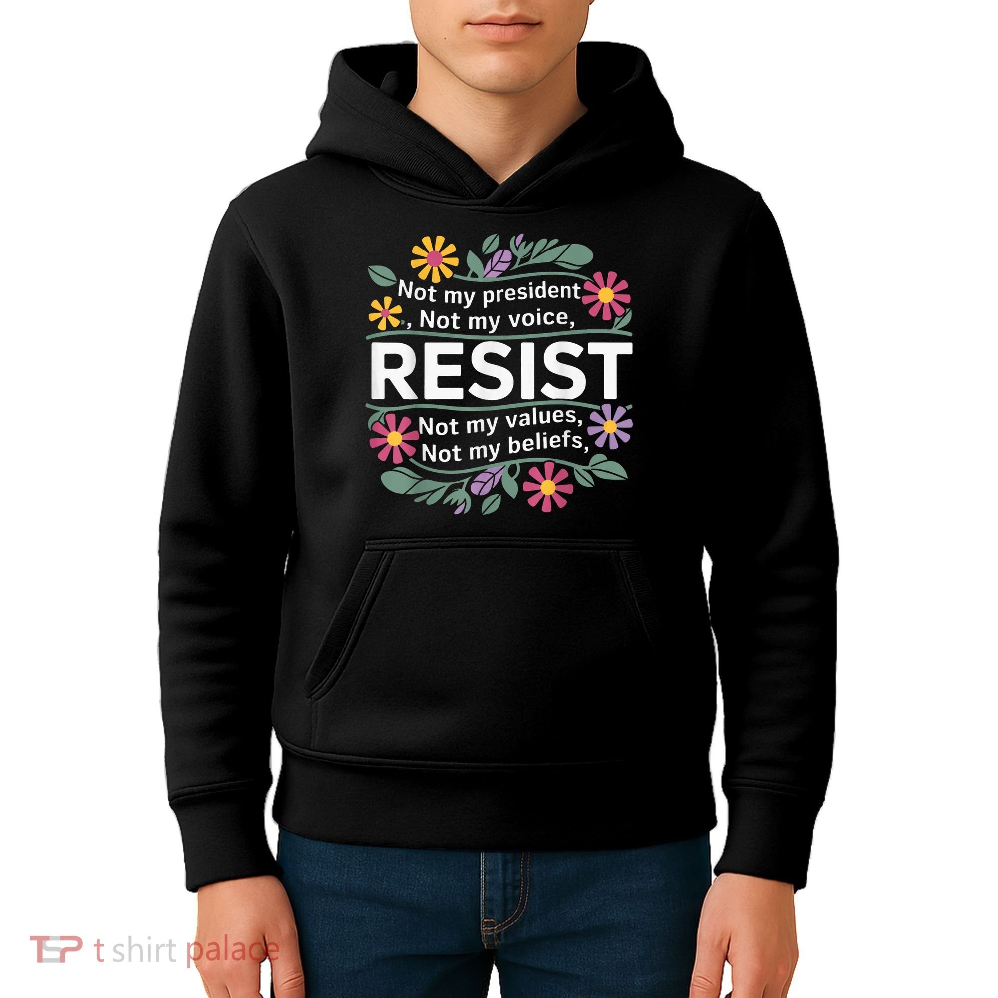 RESIST THIS IS NOT NORMAL ANTI TRUMP  Kids Hoodie