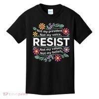 RESIST THIS IS NOT NORMAL ANTI TRUMP  Kids T-Shirt thumb 0