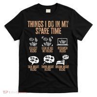 Rockhound Things I Do In My Spare Time Rock Collecting T-Shirt thumb 0