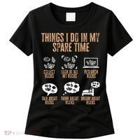 Rockhound Things I Do In My Spare Time Rock Collecting Women's T-Shirt thumb 0
