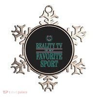 Reality Tv Is My Favorite Sport Apparel Ornament thumb 0