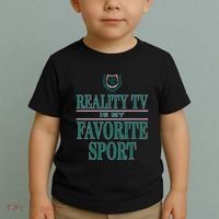 Reality Tv Is My Favorite Sport Apparel Toddler T-Shirt thumb 2