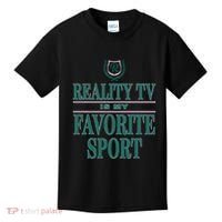 Reality Tv Is My Favorite Sport Apparel Kids T-Shirt thumb 0