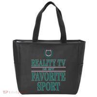 Reality Tv Is My Favorite Sport Apparel Tote Bag thumb 0