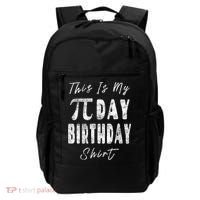 Retro This Is My Pi Day Birthday Shirt Pi Symbol 3 14 Backpack thumb 0