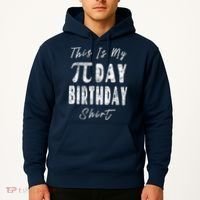 Retro This Is My Pi Day Birthday Shirt Pi Symbol 3 14 Hoodie thumb 2