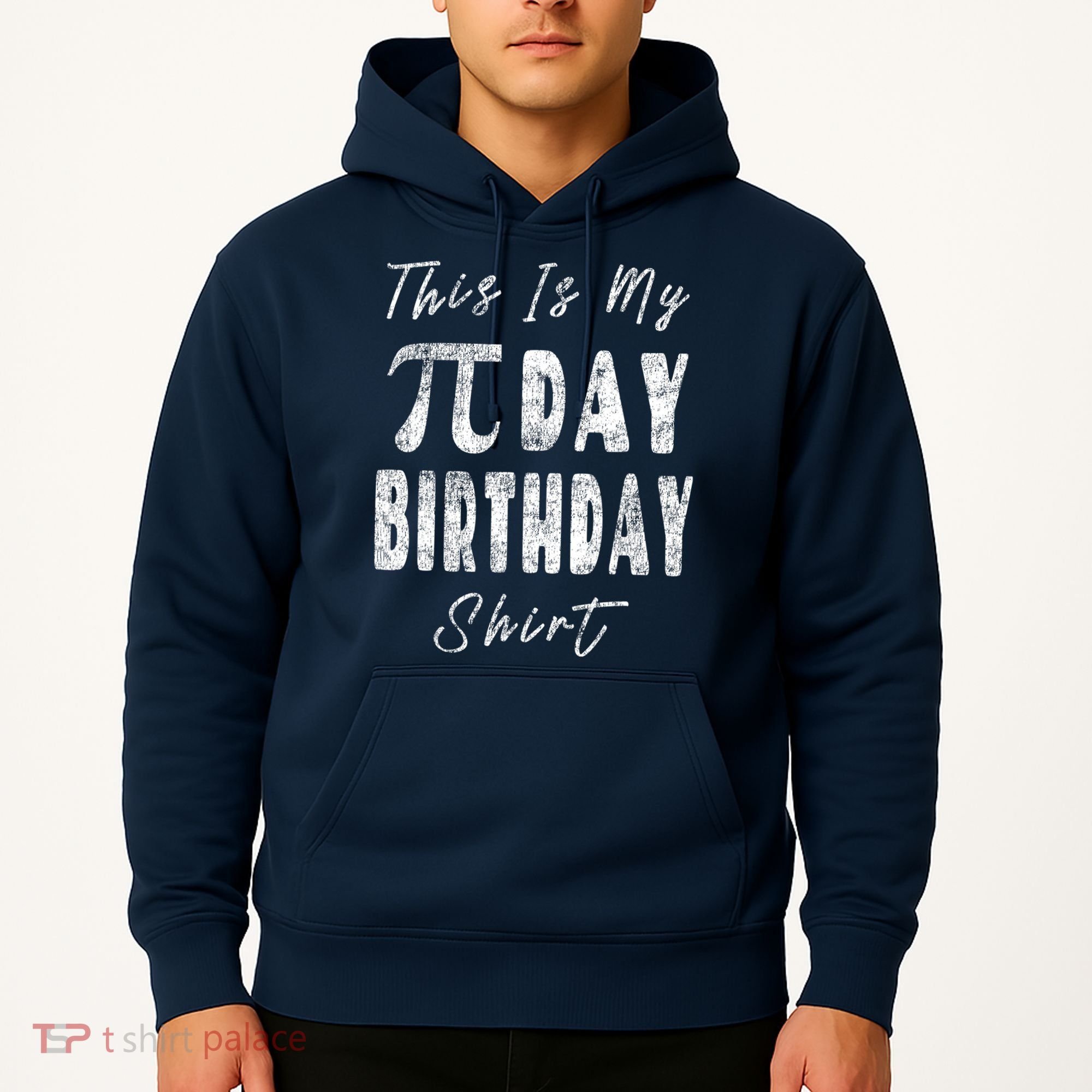 Retro This Is My Pi Day Birthday Shirt Pi Symbol 3 14 Hoodie