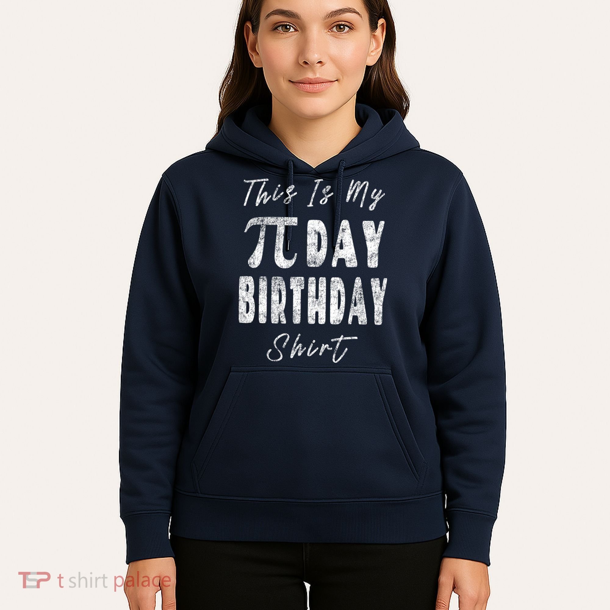 Retro This Is My Pi Day Birthday Shirt Pi Symbol 3 14 Hoodie