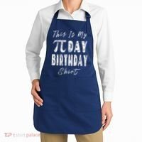 Retro This Is My Pi Day Birthday Shirt Pi Symbol 3 14 Apron thumb 2