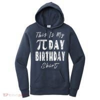 Retro This Is My Pi Day Birthday Shirt Pi Symbol 3 14 Women's Hoodie thumb 0