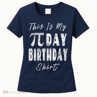 Retro This Is My Pi Day Birthday Shirt Pi Symbol 3 14 Women's T-Shirt thumb 0