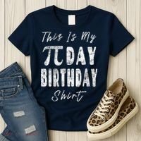 Retro This Is My Pi Day Birthday Shirt Pi Symbol 3 14 Women's T-Shirt thumb 3
