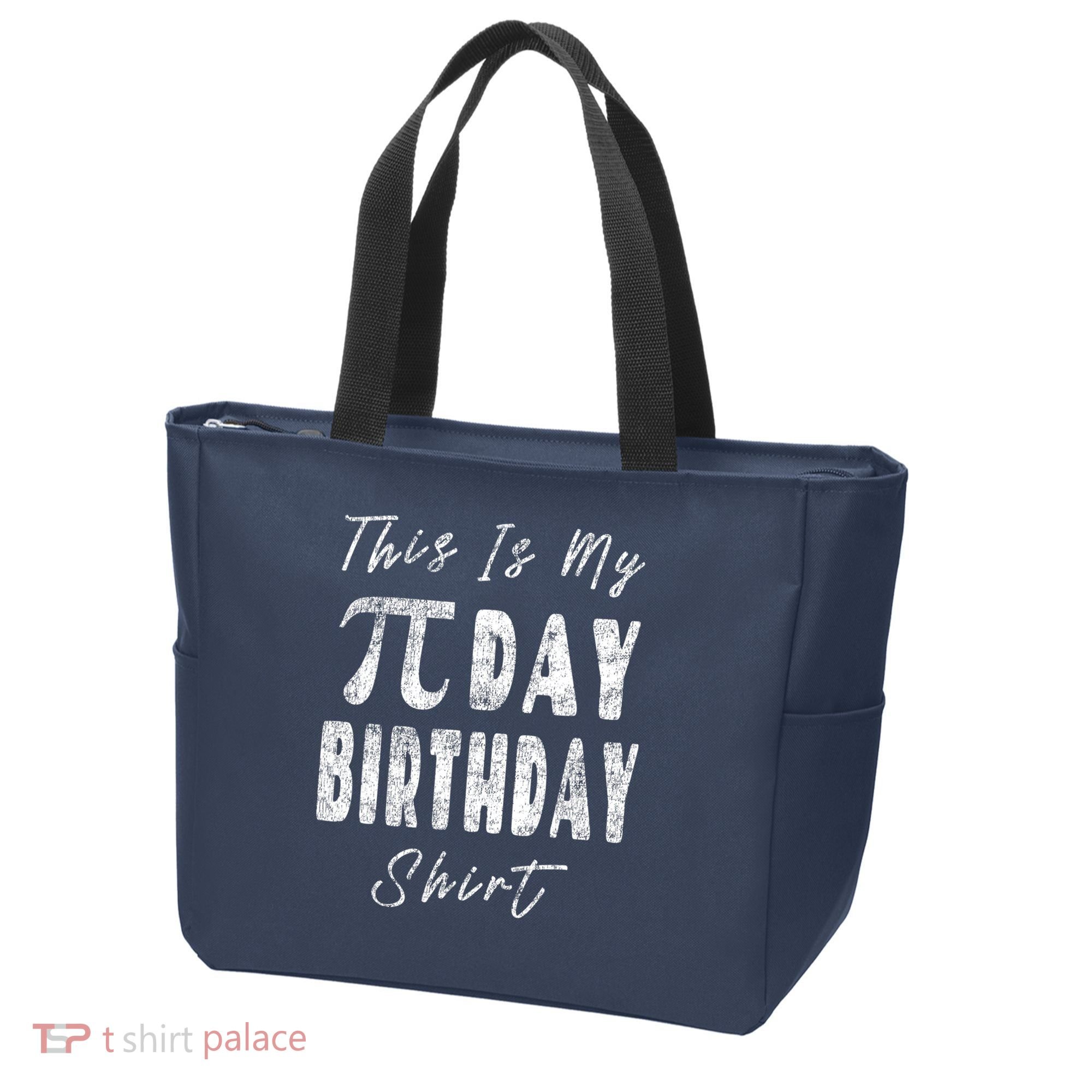Retro This Is My Pi Day Birthday Shirt Pi Symbol 3 14 Tote Bag