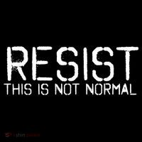 Resist This is Not Normal Anti Trump  Bucket Hat thumb 4