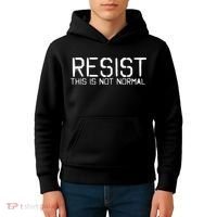 Resist This is Not Normal Anti Trump  Kids Hoodie thumb 4