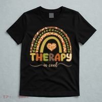 Rainbow Therapy Is Cool Mental Health Awareness T-Shirt thumb 5